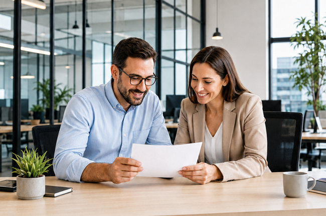 Wise Benefits staff assisting employers